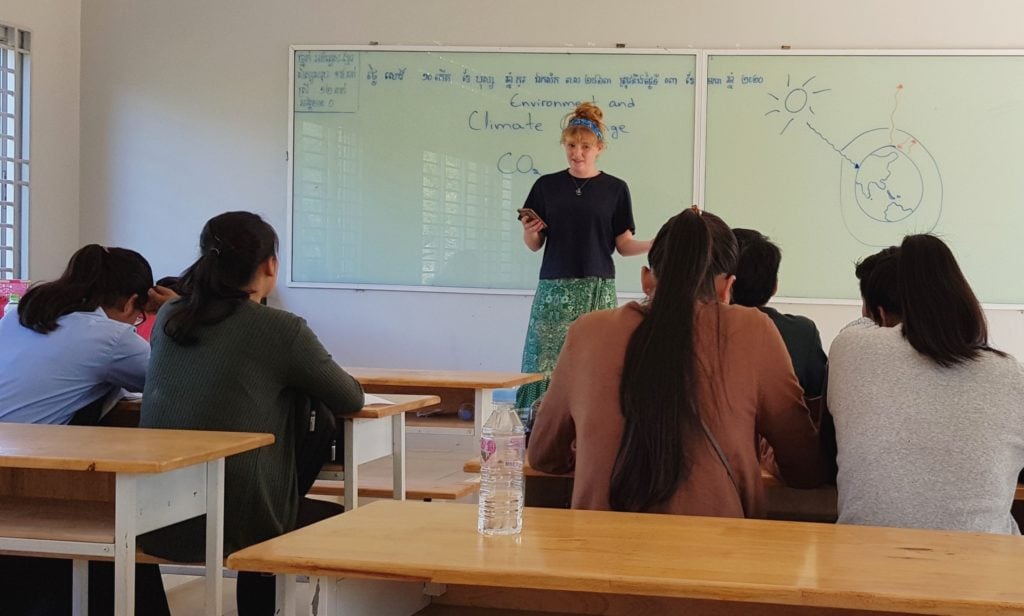 Teaching in Cambodia