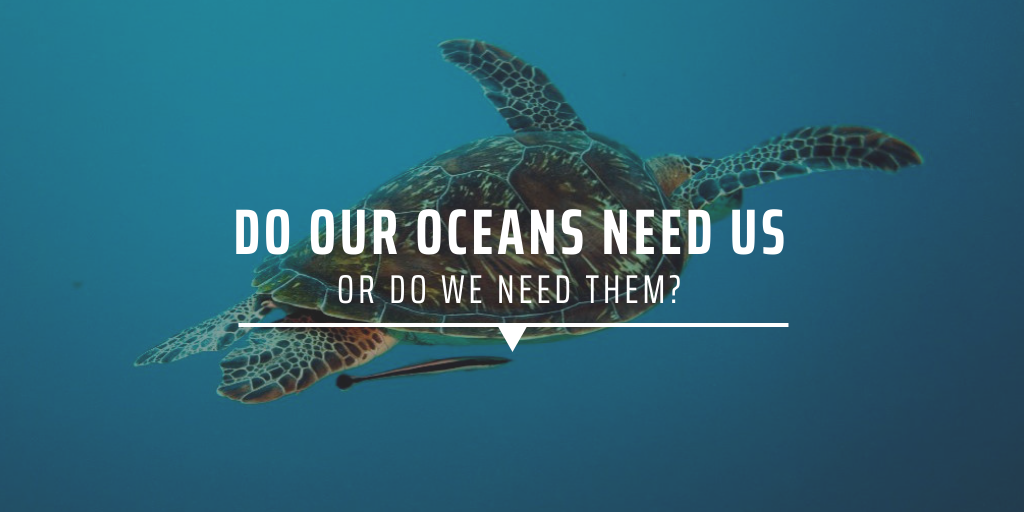 Do our oceans need us or do we need them?