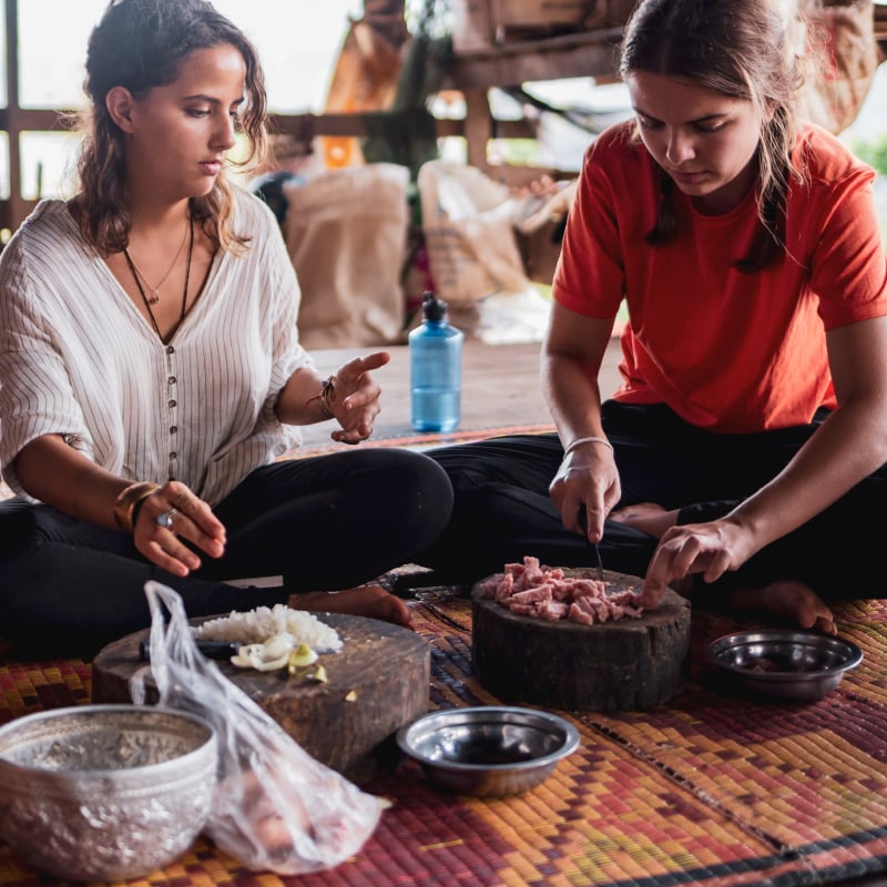 Learn traditional Karen cooking 