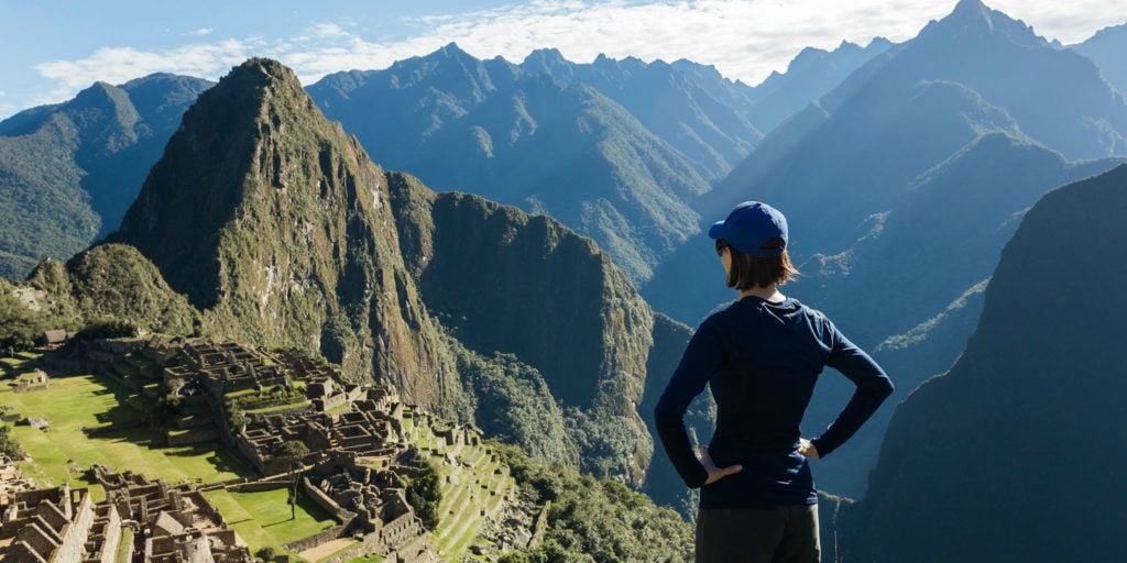volunteer in Peru