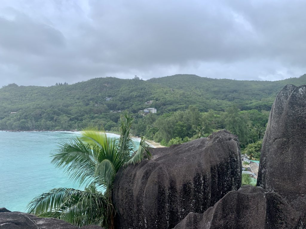 beutiful sea views in the seychelles