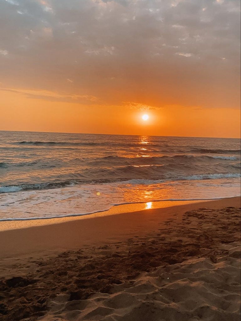 Sunset in Greece