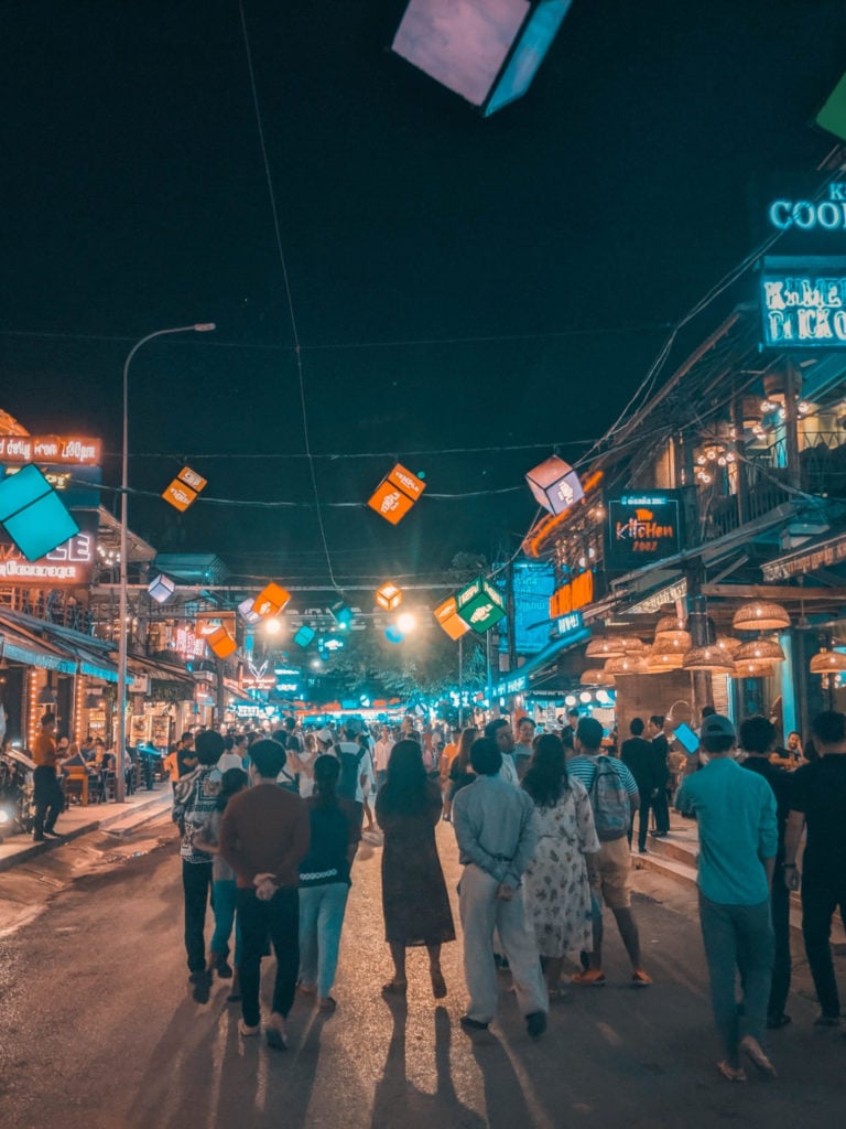 Siem Rap night market