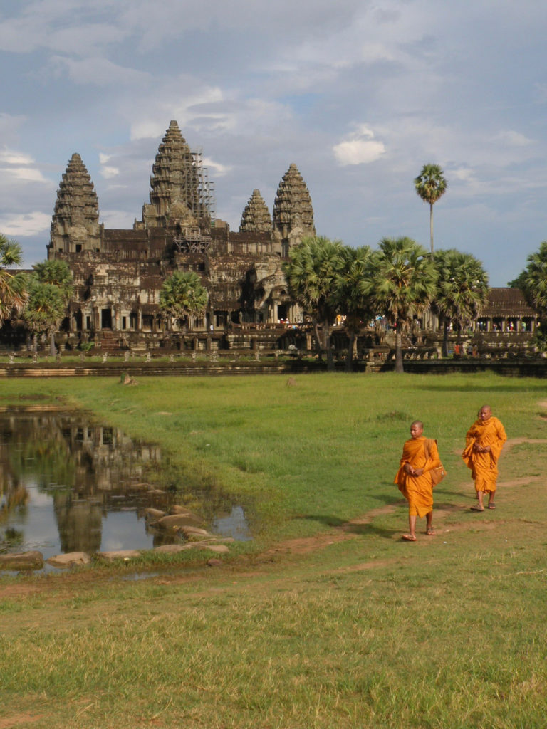 view of the Angkor Archeological Park