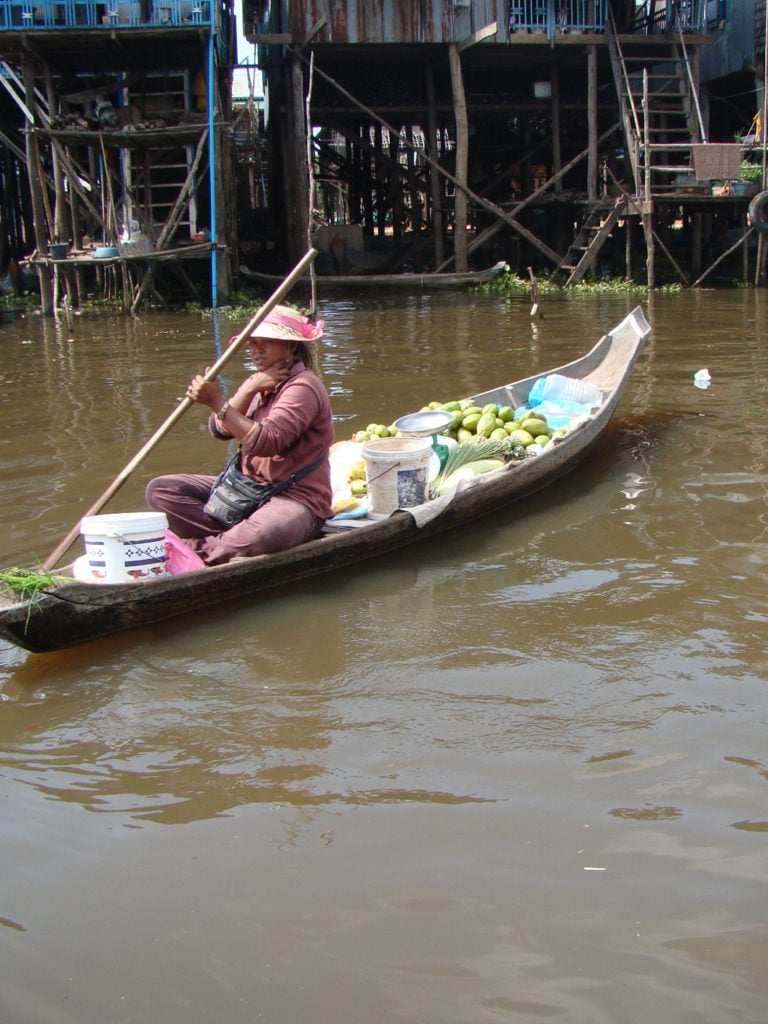 floating village of Cambodia