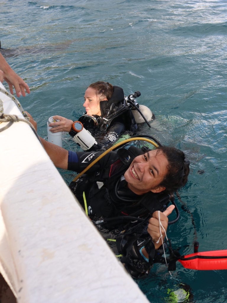 diving programs of GVI