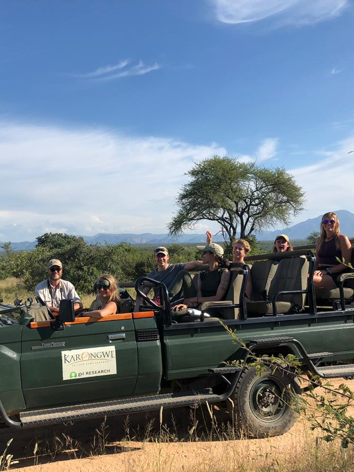 Game drive in Karongwe