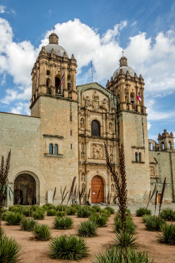 church of santo dominigo in Mexcio