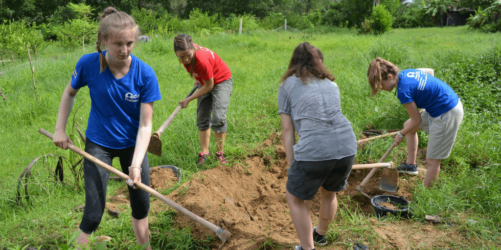 teen service trip to thailand