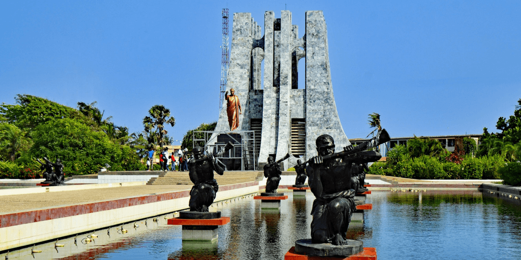 The tomb of Kwame Nkrumah