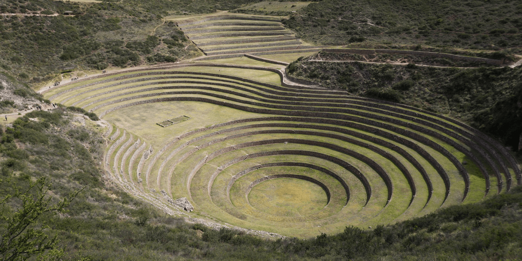 visit the ruins in Moray Cusco