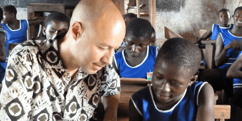 Teaching Children In Ghana