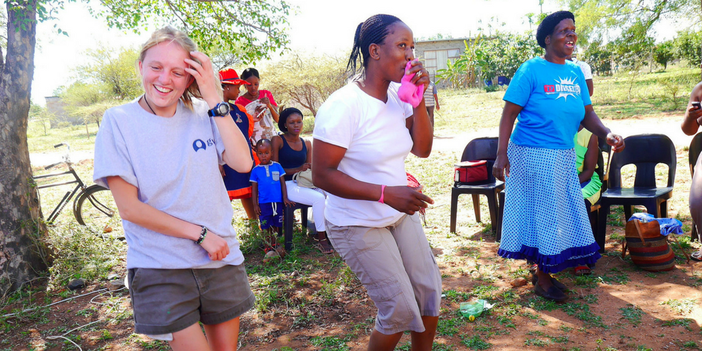 Volunteers and intern in Karongwe don’t work solely on wildlife research projects. Environmental education workshops and community development are an important part of GVI’s work in Limpopo. 