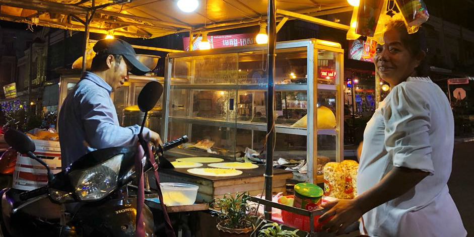 Cambodian street food 