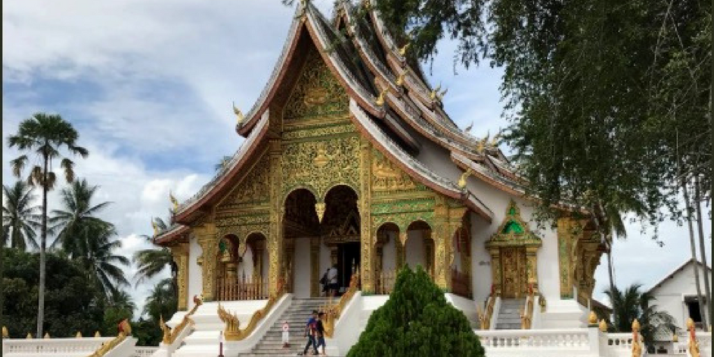 Traditional architecture in Luang Prabang, Laos