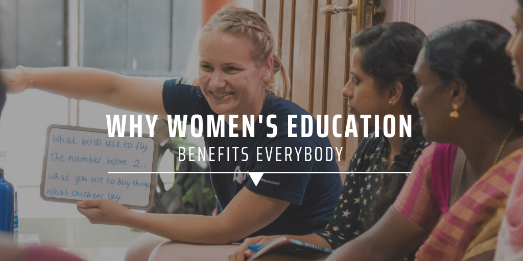 Why women’s education benefits everybody