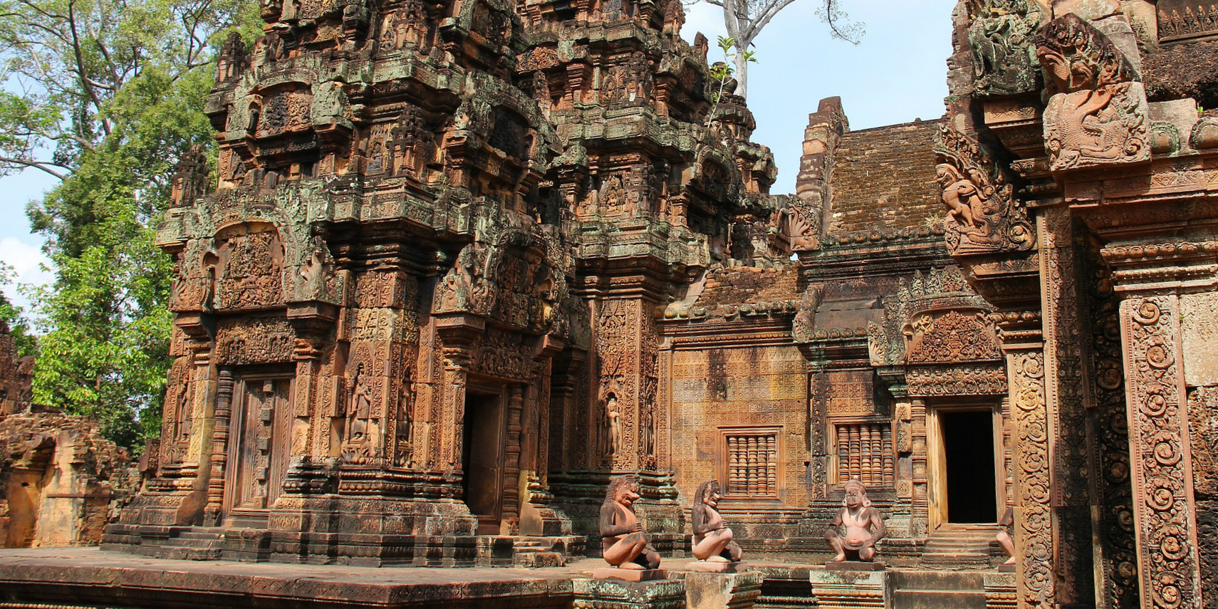 Visiting the Angkor Wat temples