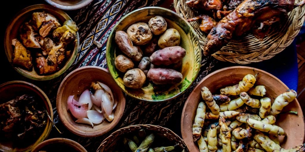 Mesoamerican food traditions. 