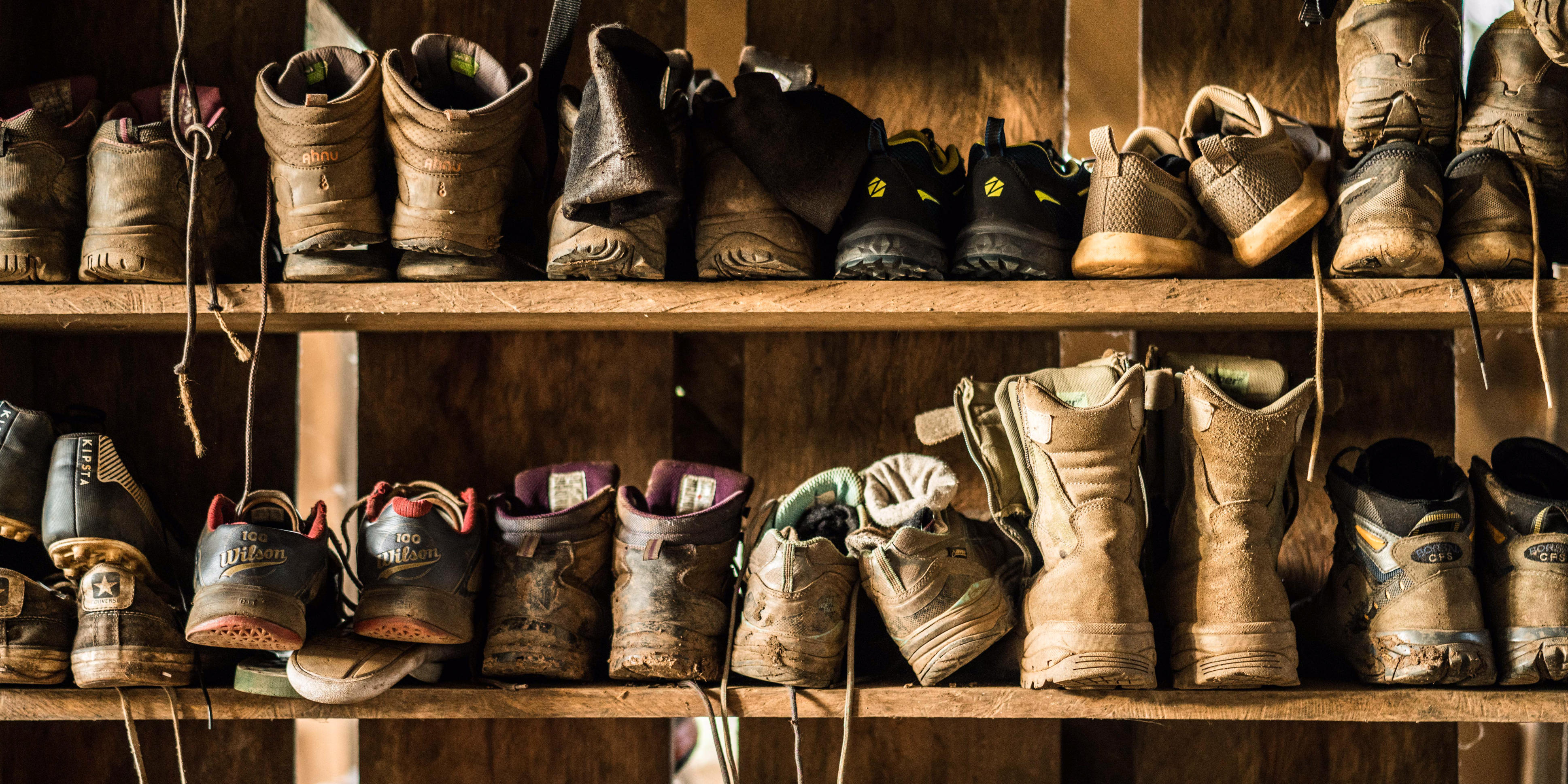 Your gap year travel checklist should include packing a comfortable pair of shoes, or hiking boots.