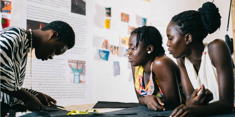 Women in Ghana learn practical skills such as sewing to increase access to work opportunities. This is one of the projects that GVI participants can take part in while on a gap year.