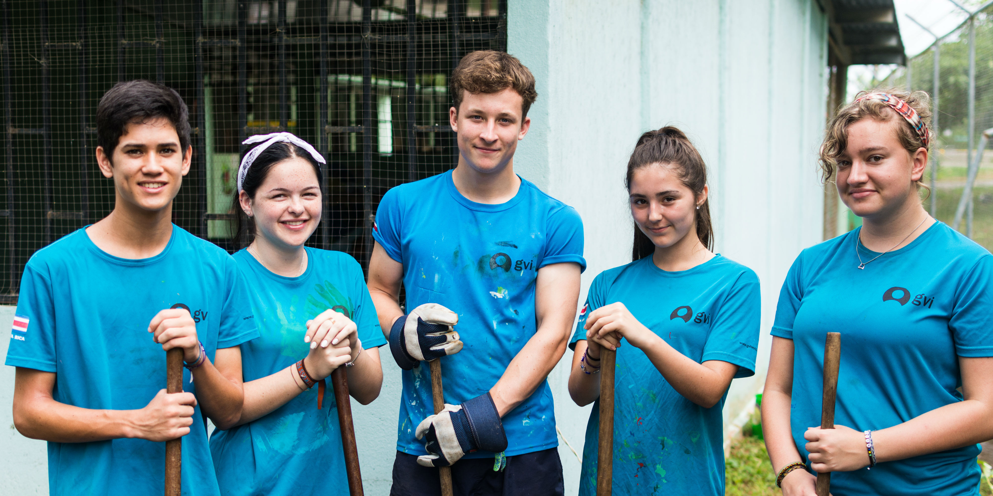 Volunteer trips for teens might include difficult or dirty tasks like painting or digging. Make sure you plan well when considering what to pack for a school trip abroad.