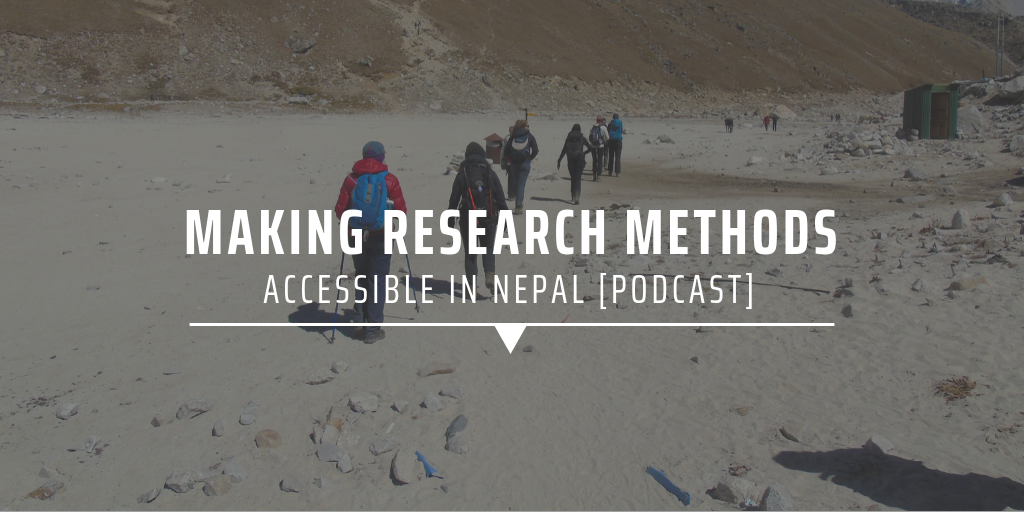 Making research methods available in Nepal
