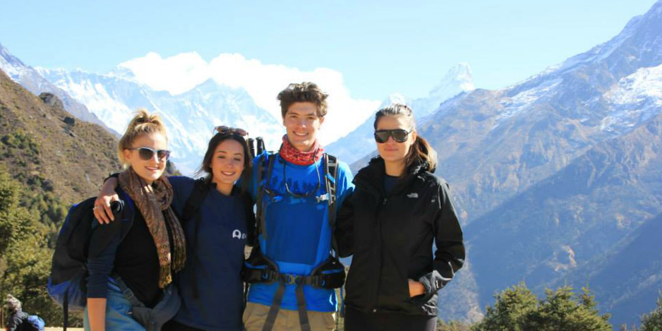 Make sure you take climate into account when deciding what to take on a school trip abroad. These teen volunteers had to prepare for the cold when volunteering in Nepal.