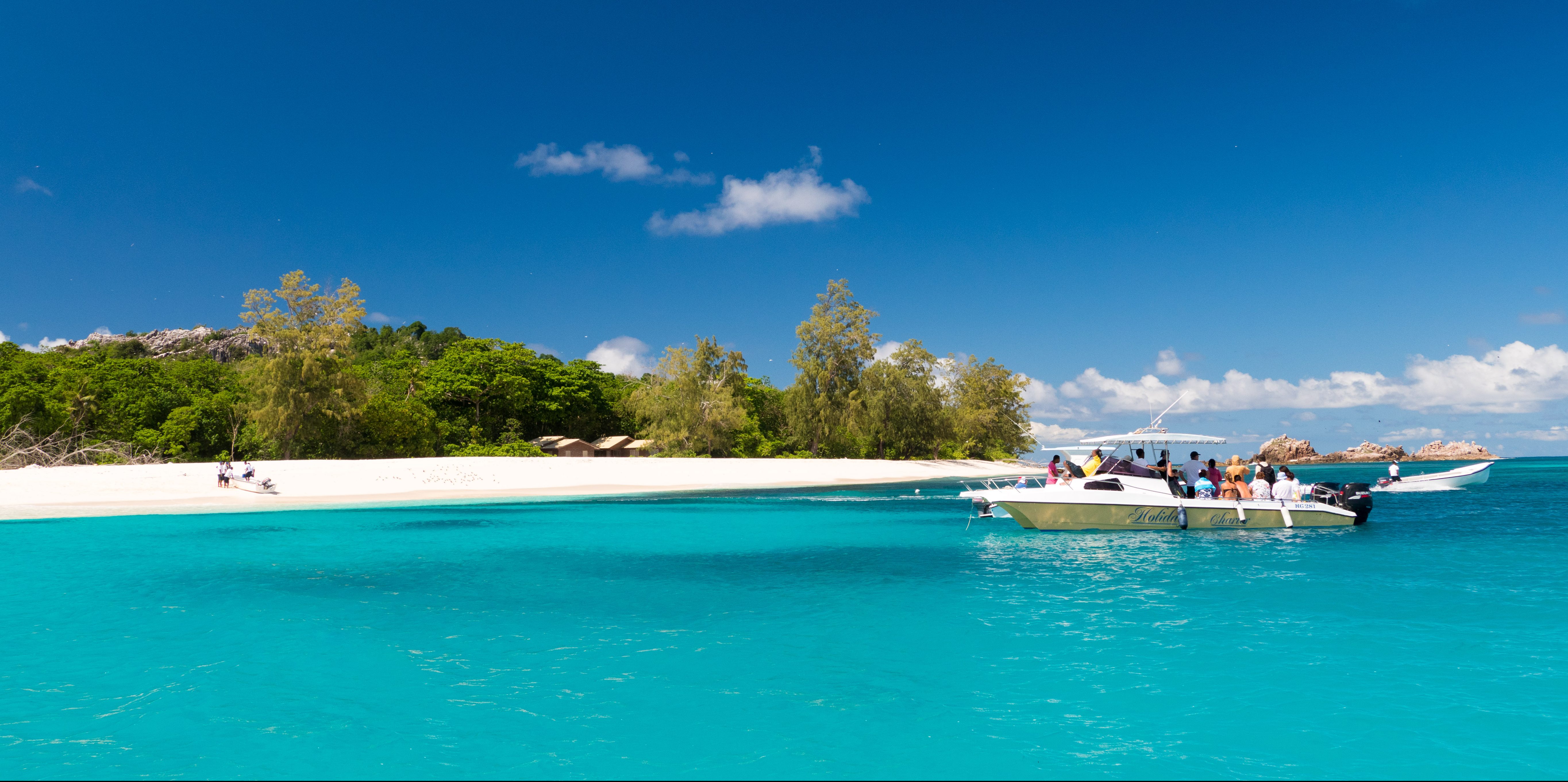Visitors to Bird Island, in the Seychelles archipelago, are often wildlife conservation officers and conservation volunteers. 