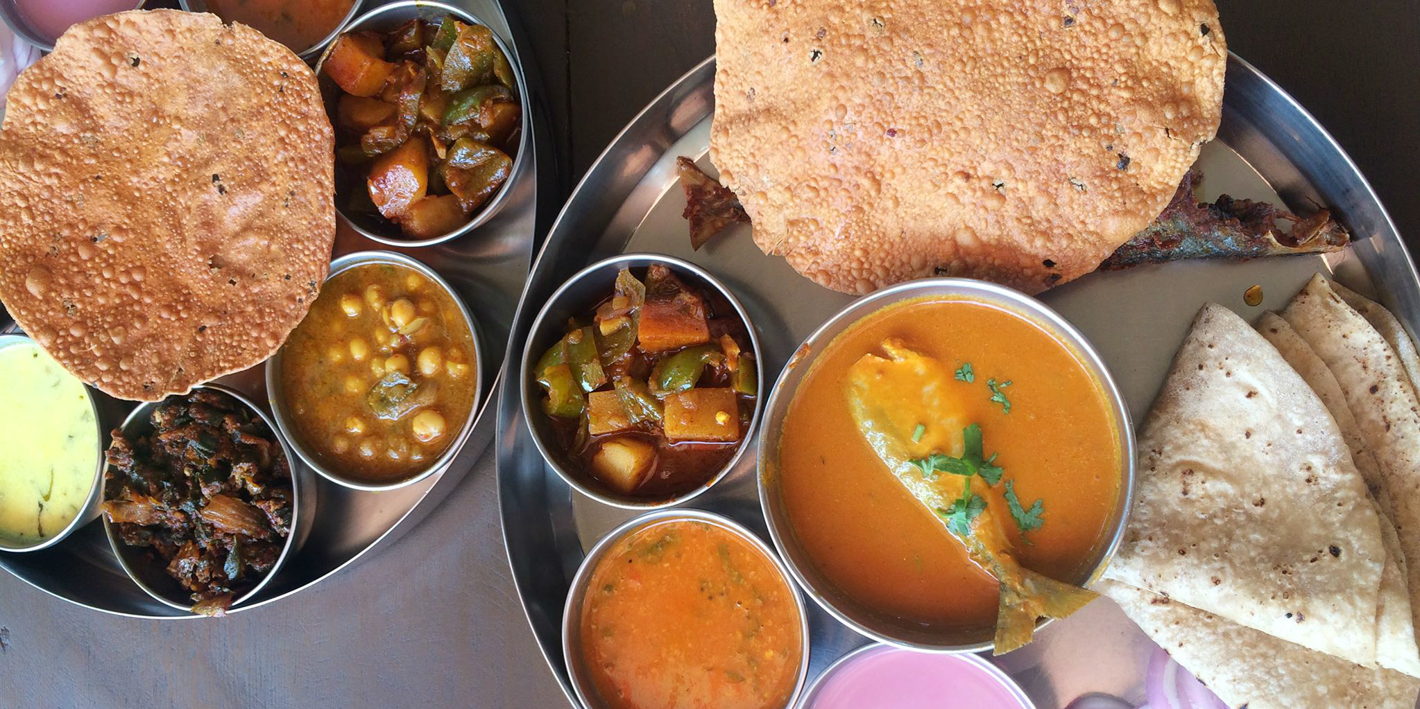 Travel to India and you'll be able to sample local cuisine.