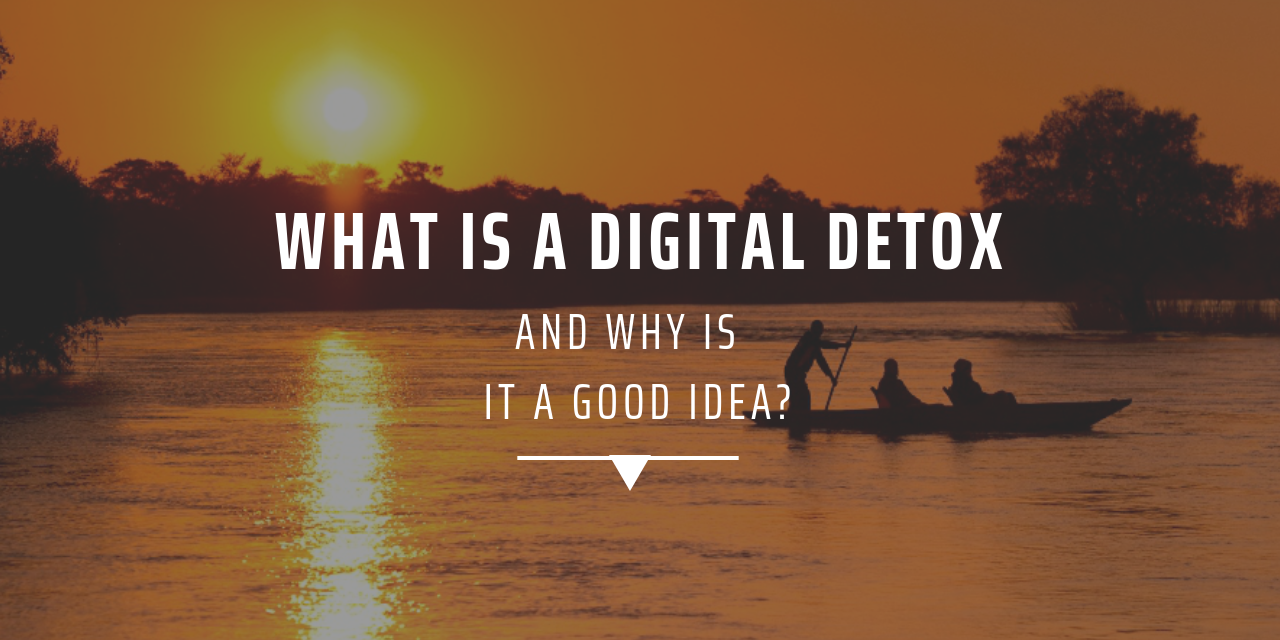 What is a digital detox and why is it a good idea to reduce stress?