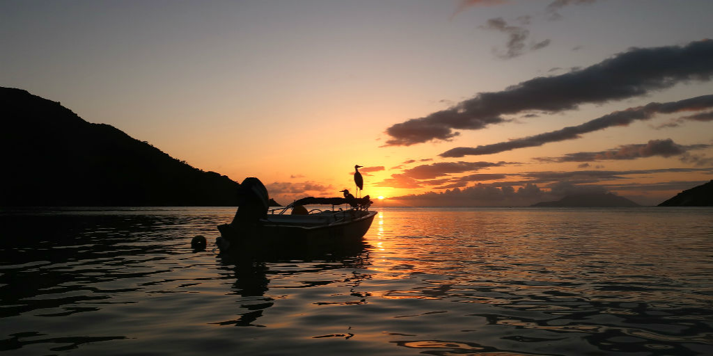 Time to reflect at the end of each day can look as beautiful as this at our bases