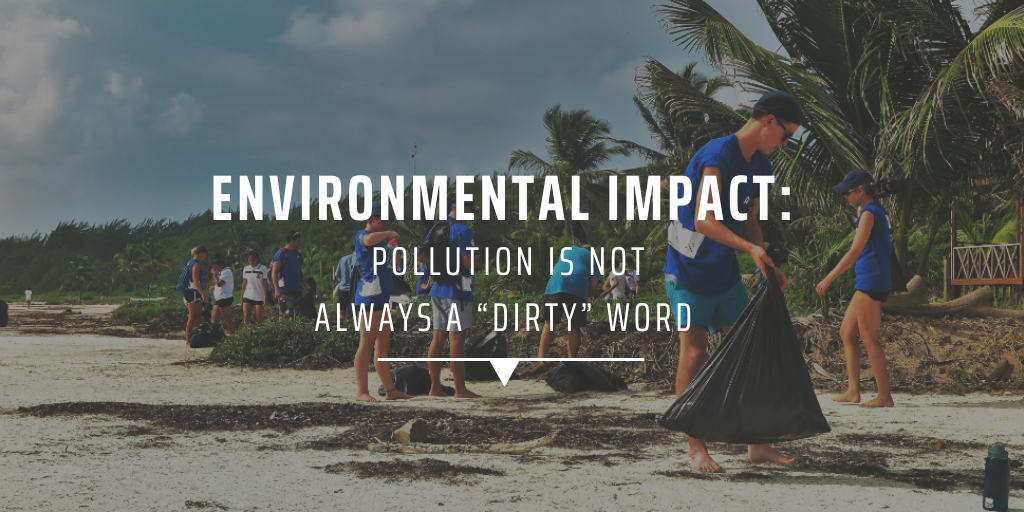 Environmental impact Pollution is not always a “dirty” word