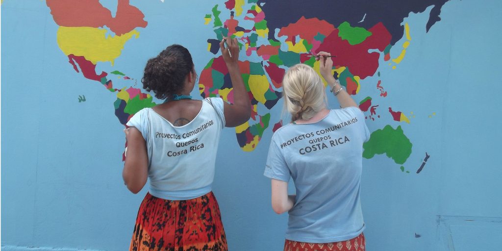 GVI volunteers from all around the world come together to make an impact