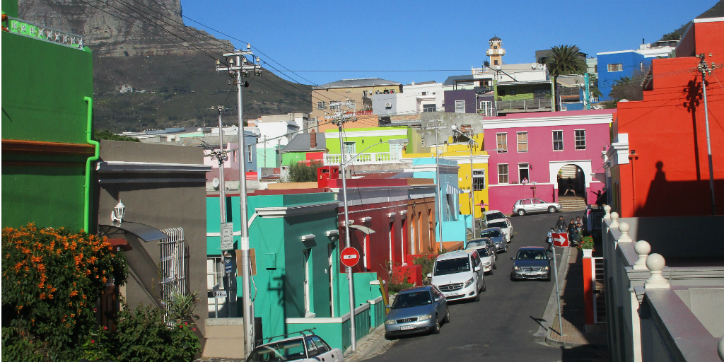A cultural heritage area in Cape Town, South Africa.