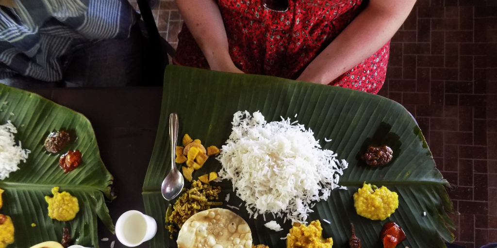 Kerala cooking and rice