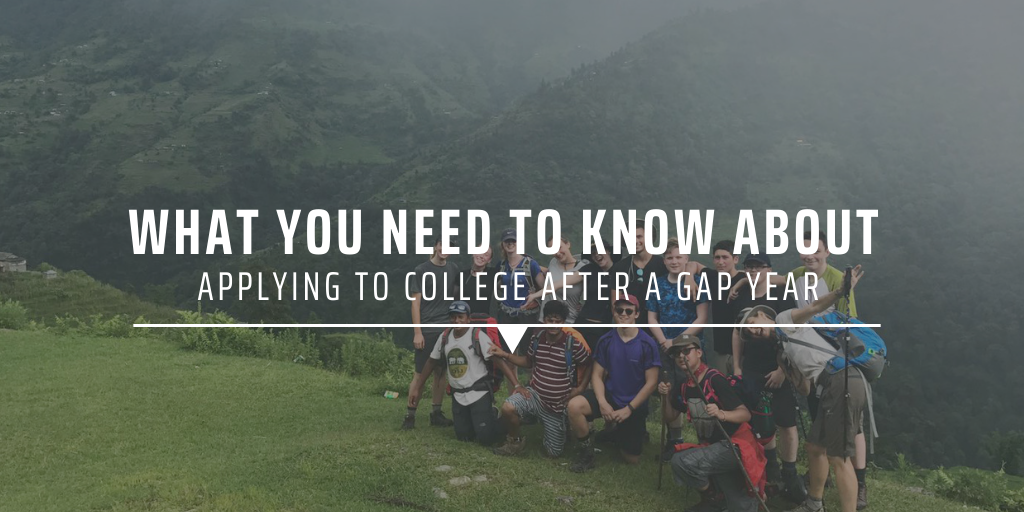 What you need to know about applying to college after taking a gap year