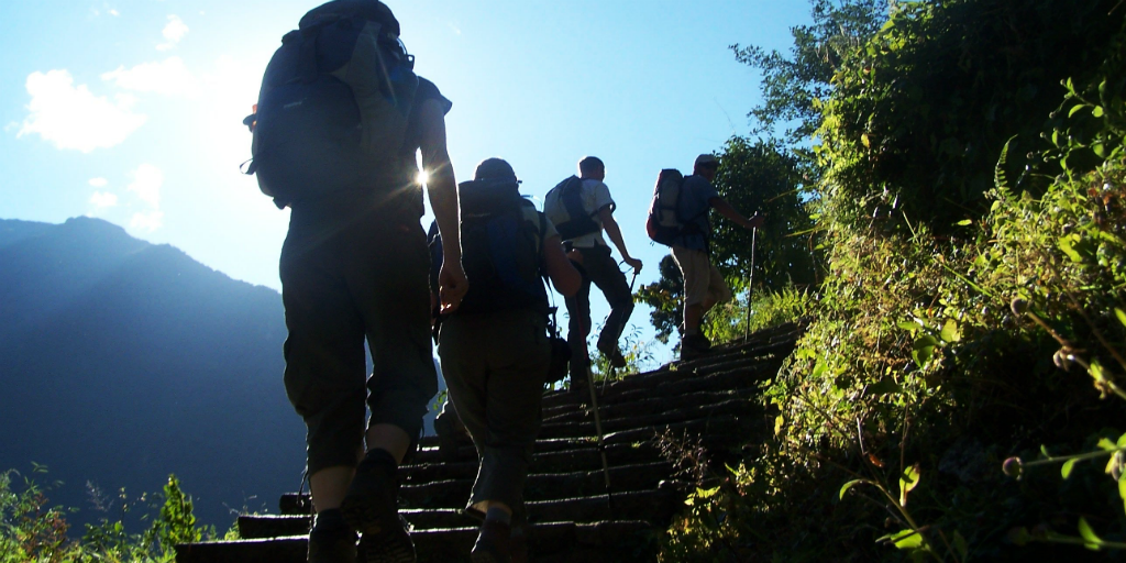 Trekking in the Himalayas is even more beautiful when you do it with someone you love