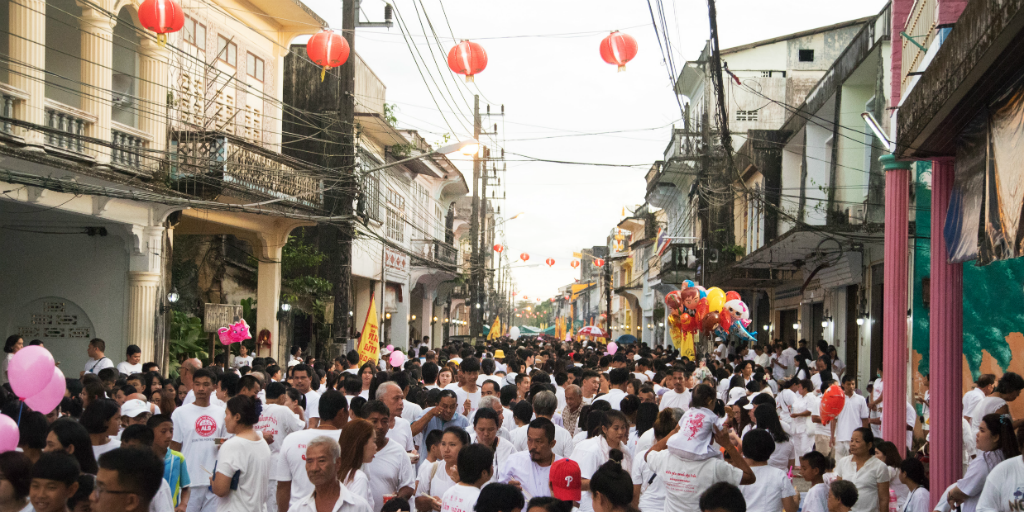 try to plan your volunteer trip to thailand so that you are in the country for one of their many beautiful celebrations 