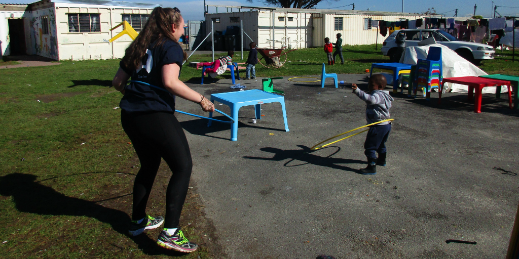 Teens volunteering abroad in Cape Town communities