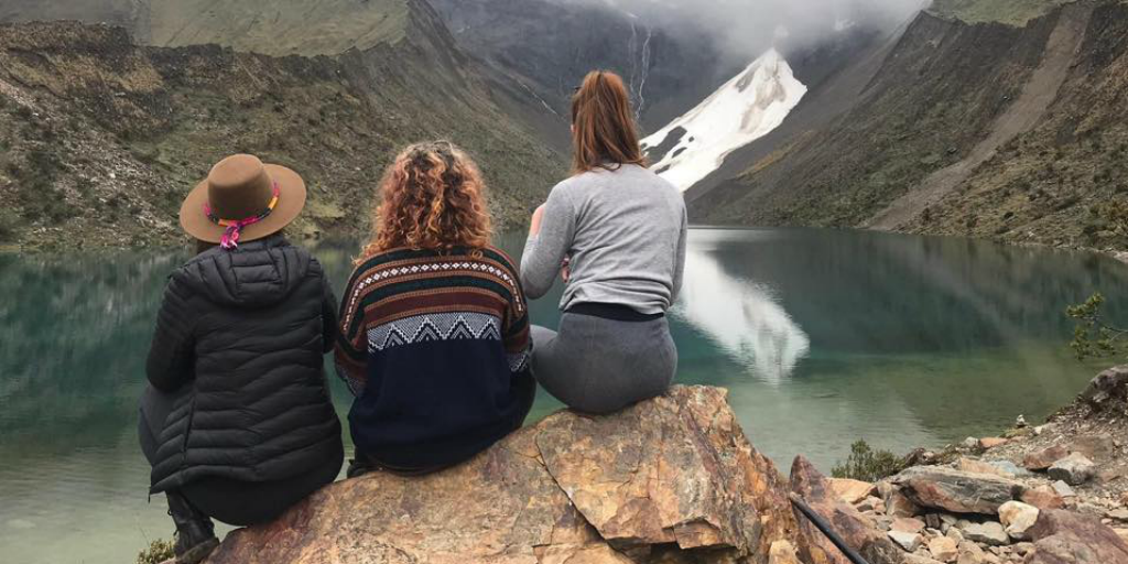Participants taking in the beautiful sights of Peru