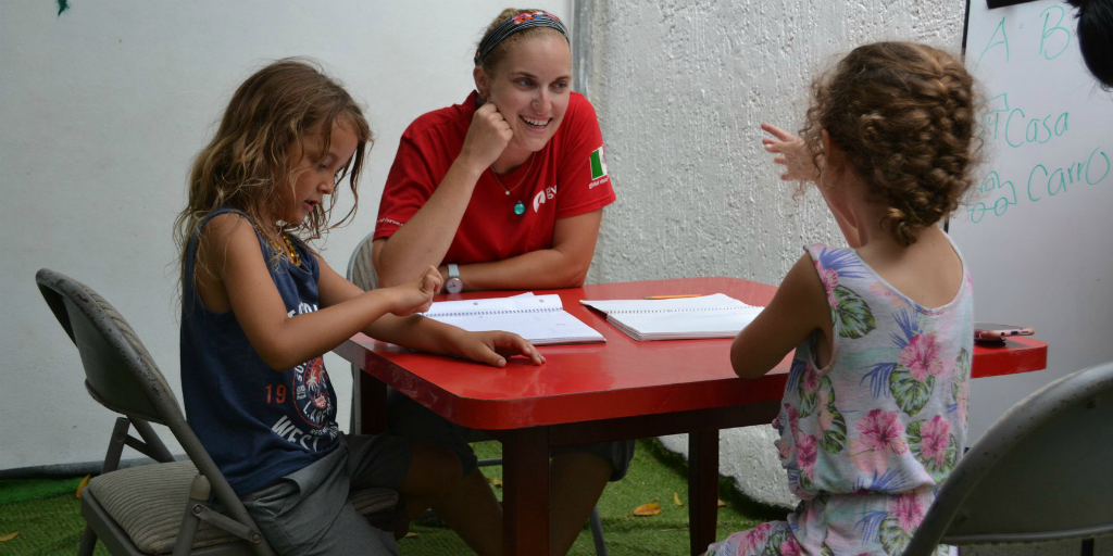 Teacher on a volunteer and travel trip in Mexico