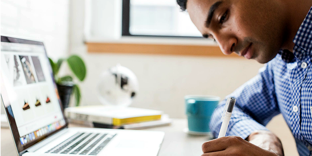 When you work from home, dressing up is a great way to lift your mood.