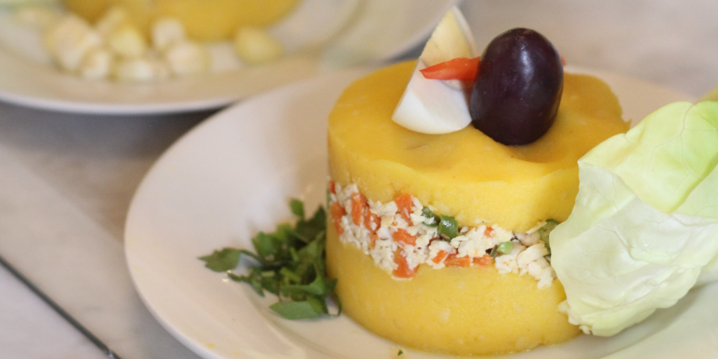 Causca is a sophisticated potato dish you need to try when you travel to peru