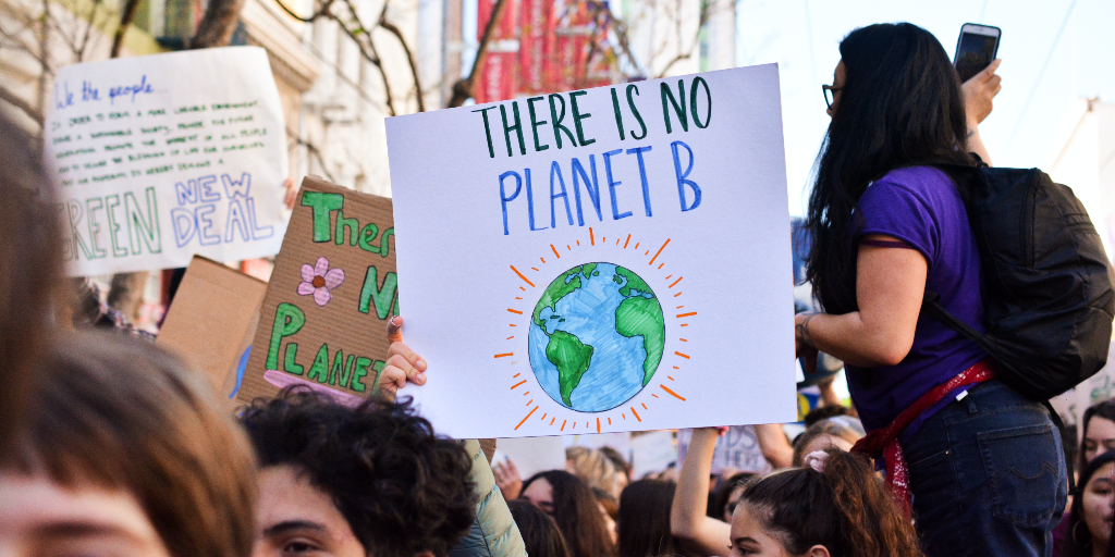 The first Earth Day started after a massive protest in the USA