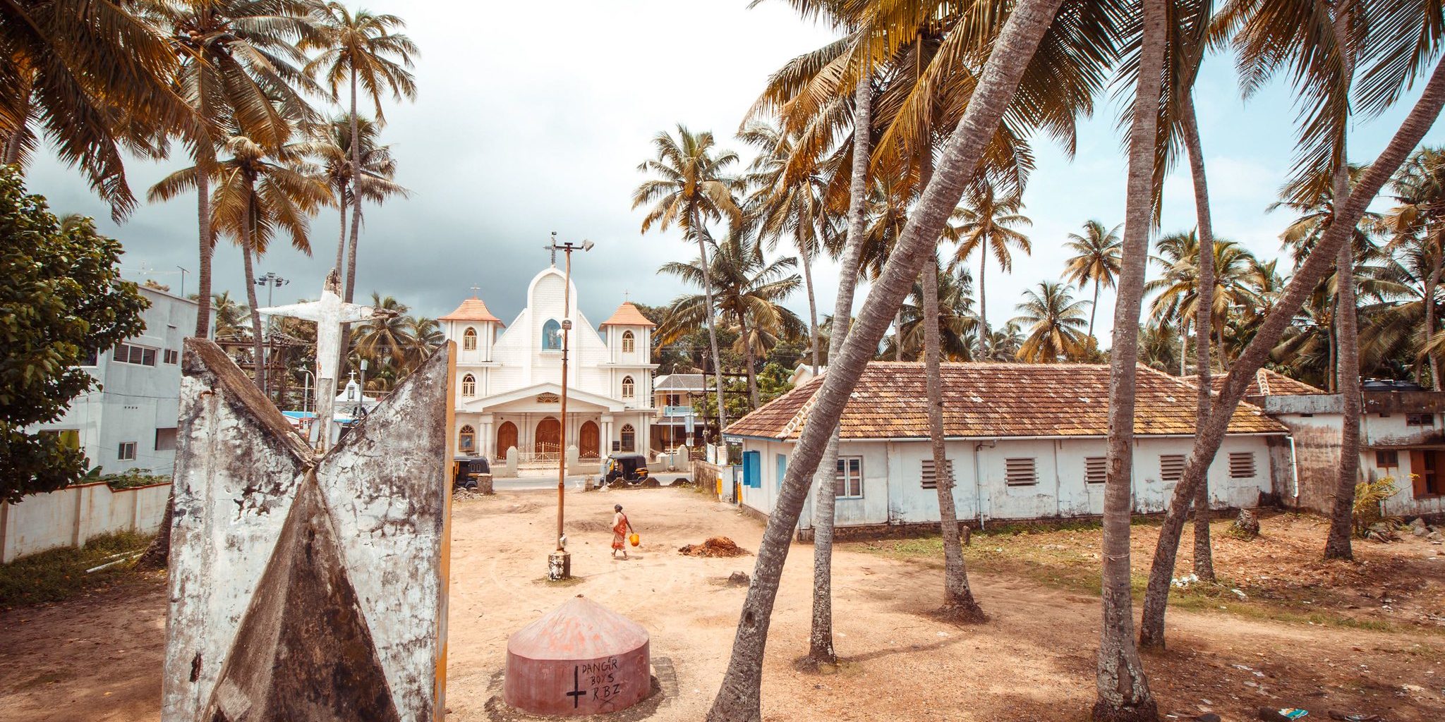 A shot of a site in Kochi. India, where GVI's women's empowerment programs are located