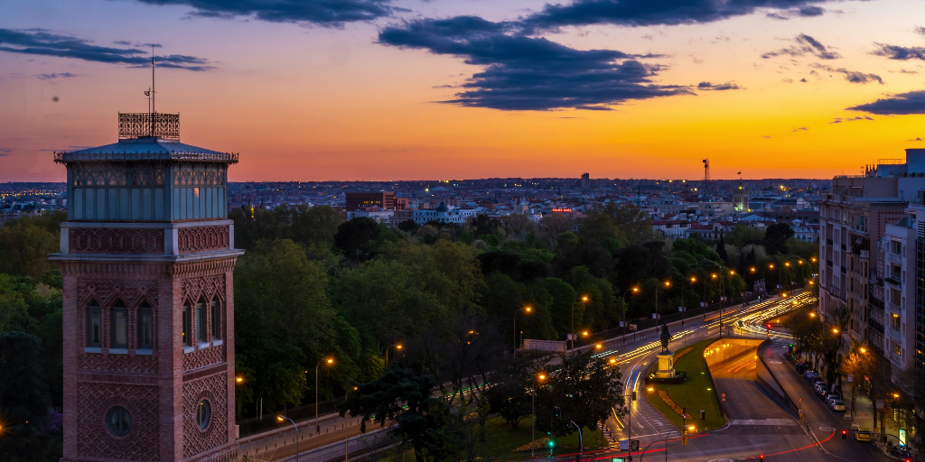 Madrid, Spain is one of the top green cities in the world. 