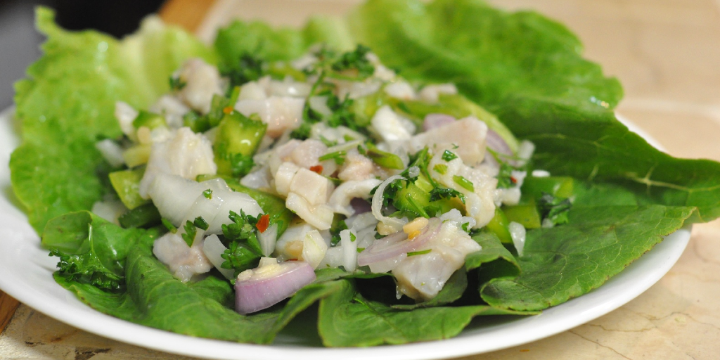 Ceviche is made from fresh, raw fish