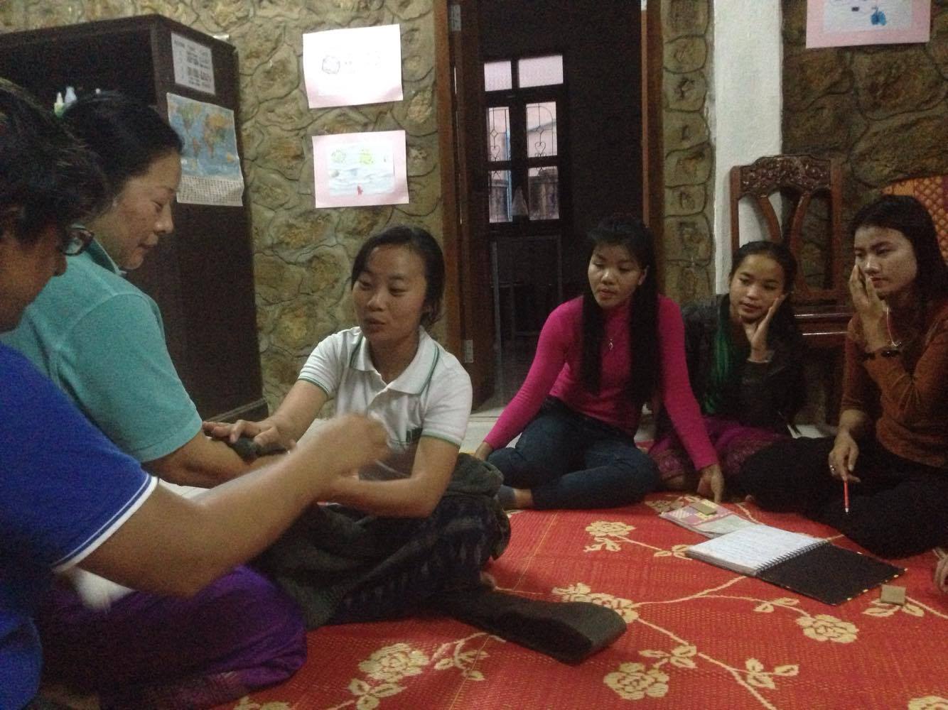 Laosi National Scholarship Student with GVI in Luang Prabang